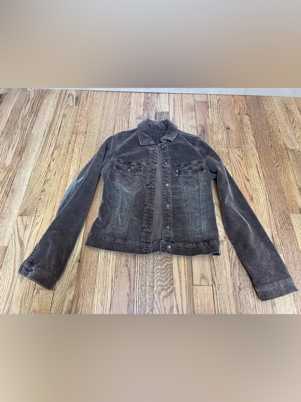 Silver Jeans Brown Corduroy Jacket
